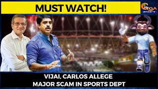 Vijai, Carlos Allege Major Scam in Sports Dept. Claim duplication of works for National Games