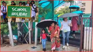 School Ki Chutti Milne Ke Baad Students Hue Gharo Ko Vapas | HYDERABAD | SAH NEWS |