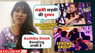 Bigg Boss OTT 2 | Aashika Bhatia's Mother Says, Abhishek Elvish Manisha Aashika Group Is Strong