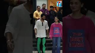 Alia Bhatt and Ranveer Singh Returns Mumbai | Bollywood Couple Alia Ranveer News | Top Telugu TV