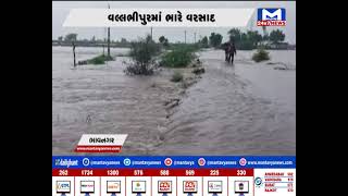Bhavnagar વલભીપુરમાં ભારે વરસાદ  | MantavyaNews