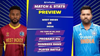 India tour of West Indies 2023 | WI vs IND | Match Preview and Stats | Pitch Report | CricTracker