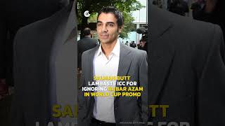 Salman Butt has expressed his dissatisfaction with the International Cricket Council's promo video.