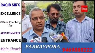 *Director  Horticulture  Jammu,  Ram savak brief media during one day visit at thannamandi