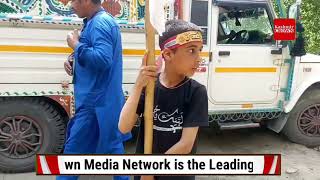 Muharram procession concluded successfully in bagna Noorkhah Report By Malik Danish