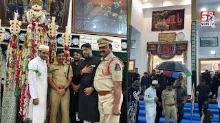 DCp South Zone At  Bargah-E-Hazrate Abbas | Old City Hyderabad | SACH NEWS |