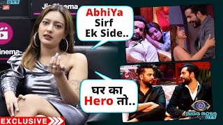 Bigg Boss OTT 2 | Aashika Bhatia Reaction On AbhiYa Real Or Fake? Abhishak Elvish Hero Kaun? Manisha