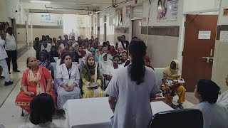 मुजफ्फरनगर के जिला महिला चिकित्सालय में मनाया गया विश्व स्तनपान सप्ताह