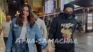 Ranveer Singh, Deepika Padukone spotted at Phoenix Palladium PVR