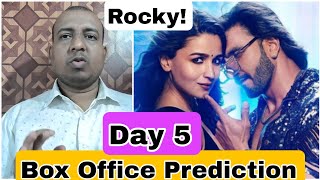 Rocky Aur Rani Kii Prem Kahaani Box Office Prediction Day 5