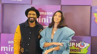 Nora Fatehi and Remo D'Souza For Hip Hop India Promotion In Mumbai