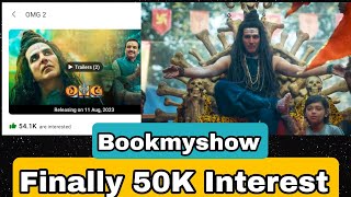 Omg 2 Movie Finally Crosses 50K Interest Rate On Bookmyshow