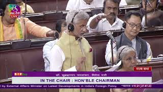 Statement by External Affairs Minister S. Jaishankar on latest developments in Indian Foreign Policy