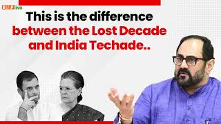 India's 'Lost Decade' (during UPA) revolved only around scams I Shri Rajeev Chandrasekhar