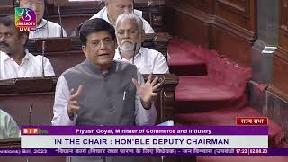 Shri Piyush Goyal's remarks on the Jan Vishwas (Amendment of Provisions) Bill, 2023 | Rajya Sabha
