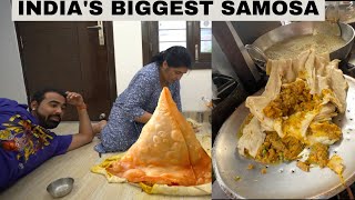 Making INDIA'S Biggest Samosa - 10KG *EPIC FAIL* BHUT MAAR PADI