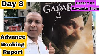 Gadar 2 Movie Advance Booking Report Day 8 In India, 1 Lakh Plus Tickets Already Sold