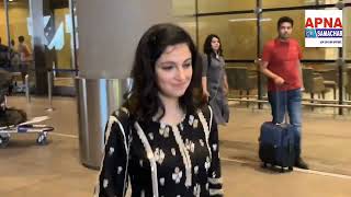 Divya Khosla Kumar spotted at airport arrival