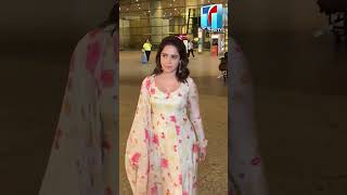 Bollywood diva Nushrratt Bharuccha Opts For An Ethnic Look At Mumbai Airport | Top Telugu TV