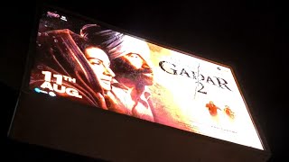 Gadar 2 Big Banner Poster Spotted At Western Express Highway From Bandra To Goregaon In Every 300mtr