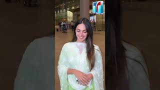 Cute Kiara Spotted at Mumbai Airport | #kiaraadvani | Top Telugu TV
