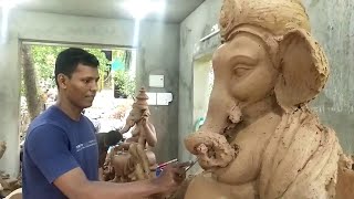Poke family keeps 150-year-old tradition of hand crafting eco-friendly Ganesha idols alive