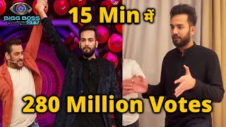 Bigg Boss OTT 2 | 15 Min Me Mile 280 Million Votes, Winner Elvish Yadav Ka Khulasa