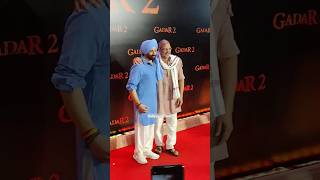 #nanapatekar Came To Support Old Friend #sunnydeol At #gadar2 Premiere