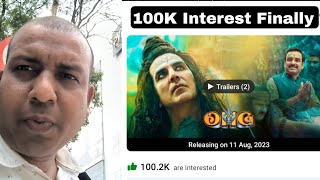 OMG 2 Movie Crosses 100K Interest On Bookmyshow, Akshay Kumar Ki Film Dhamaal Karegi