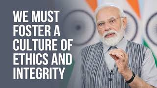 We must foster a culture of ethics and integrity | PM Modi | G20 Anti-Corruption Ministerial Meeting