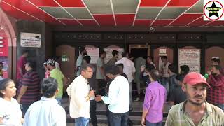 Gadar 2 Movie Huge Public Line Late Afternoon Show Day 1 At Gaiety Galaxy Theatre In Mumbai