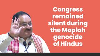 Congress remained silent during the Moplah genocide of Hindus