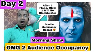 OMG 2 Movie Audience Occupancy Day 2 Morning Show In India,AkshayKumar Starrer Film Double Occupancy