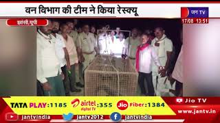 Jhansi News | खेतों में दिखा विशालकाय मगरमच्छ, वन विभाग की टीम ने किया रेस्क्यू | JAN TV