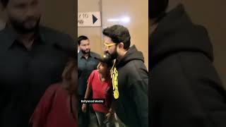 Abhishek Bachchan And Saiyami Kher Spotted At Juhu PVR