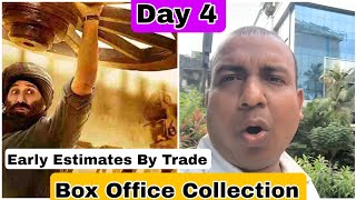 Gadar 2 Movie Box Office Collection Day 4 Early Estimates By Trade