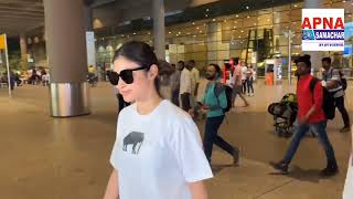 Mouni Roy spotted at Airport Arrival