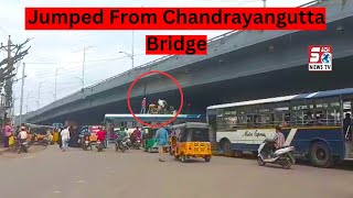 Birdge Se Kooda Bus Par | Chandrayangutta Hyderabad | SACH NEWS |