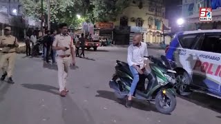 Habeeb Nagar Police Ne Dair Raat Gaye Nampally Teki Ki Masjid X Road Per Ki Vehicle Checking