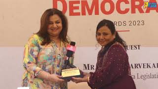 People from different walks of life received Pillars of Democracy award organised by Vaidehi Taman