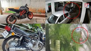 Hyderabad Mein Subha ke Waqt Hue Bikes ki Chori || SACHNEWS || @SachNews