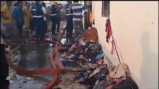 Major Fire Accident In Mattress Godown In Mailardevpally PS Limits || SACHNEWS
