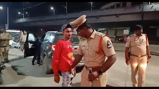 CHANDRAYANGUTTA CHAURASTE PAR POLICE KI CHECKING | HYDERABAD