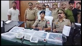 मुजफ्फरनगर की नई मण्डी पुलिस ने शातिर चोरो को किया गिरफ्तार