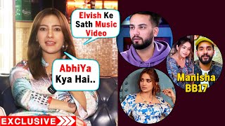 Aashika Bhatia Hints On Manisha Rani's BB17 Entry, Elvish Music Video, AbhiYa Vs AbhiSha