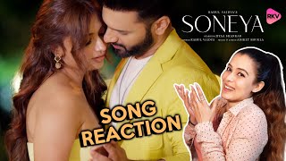SONEYA Song Reaction | Rahul Vaidya And Jiya Shankar