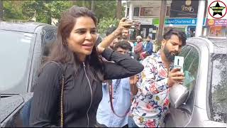 Nivedita Chandel Spotted At Lokhandwala Reaction On Rakhi Sawant & Adil Khan