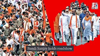 Bandi Sanjay Ka Road Show Chevella Mein | BJP Telangana Mein Mazboot Nazar Aate Hue | SACH NEWS |