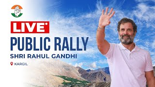 LIVE: Shri Rahul Gandhi addresses the public in Beamathang, Kargil.