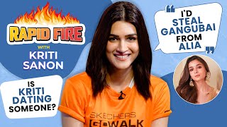 Kriti Sanon on bond with Kareena, Prabhas, Kartik & what she'd steal from Alia, Kiara | RAPID FIRE